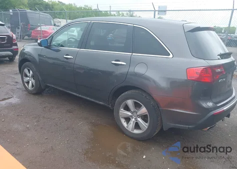 2011 Acura Mdx Technology Package из США, поврежденный, VIN 2HNYD2H60BH518128